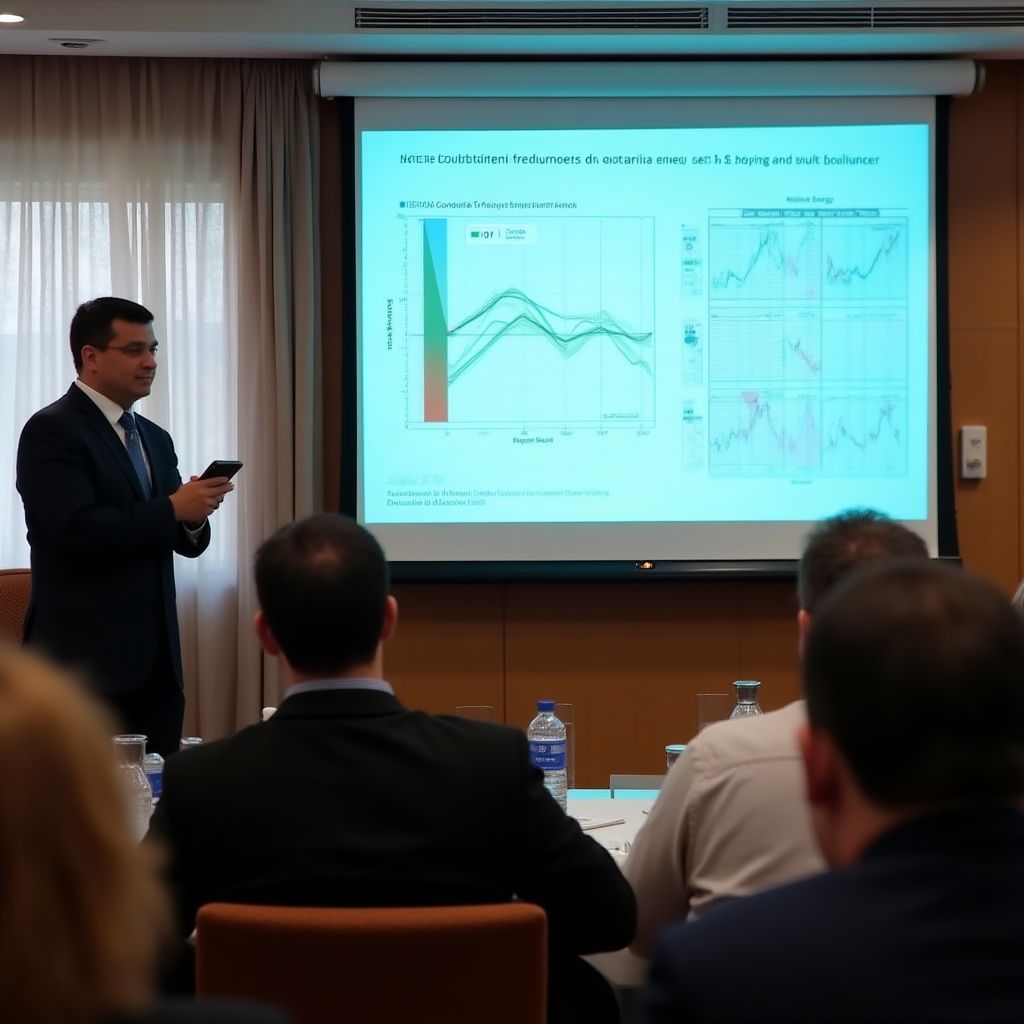 Presentación en conferencia energética